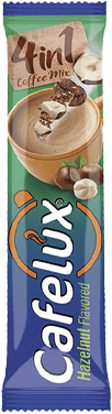 CAFELUX 4 In 1 Hazelnut Coffee Sachet